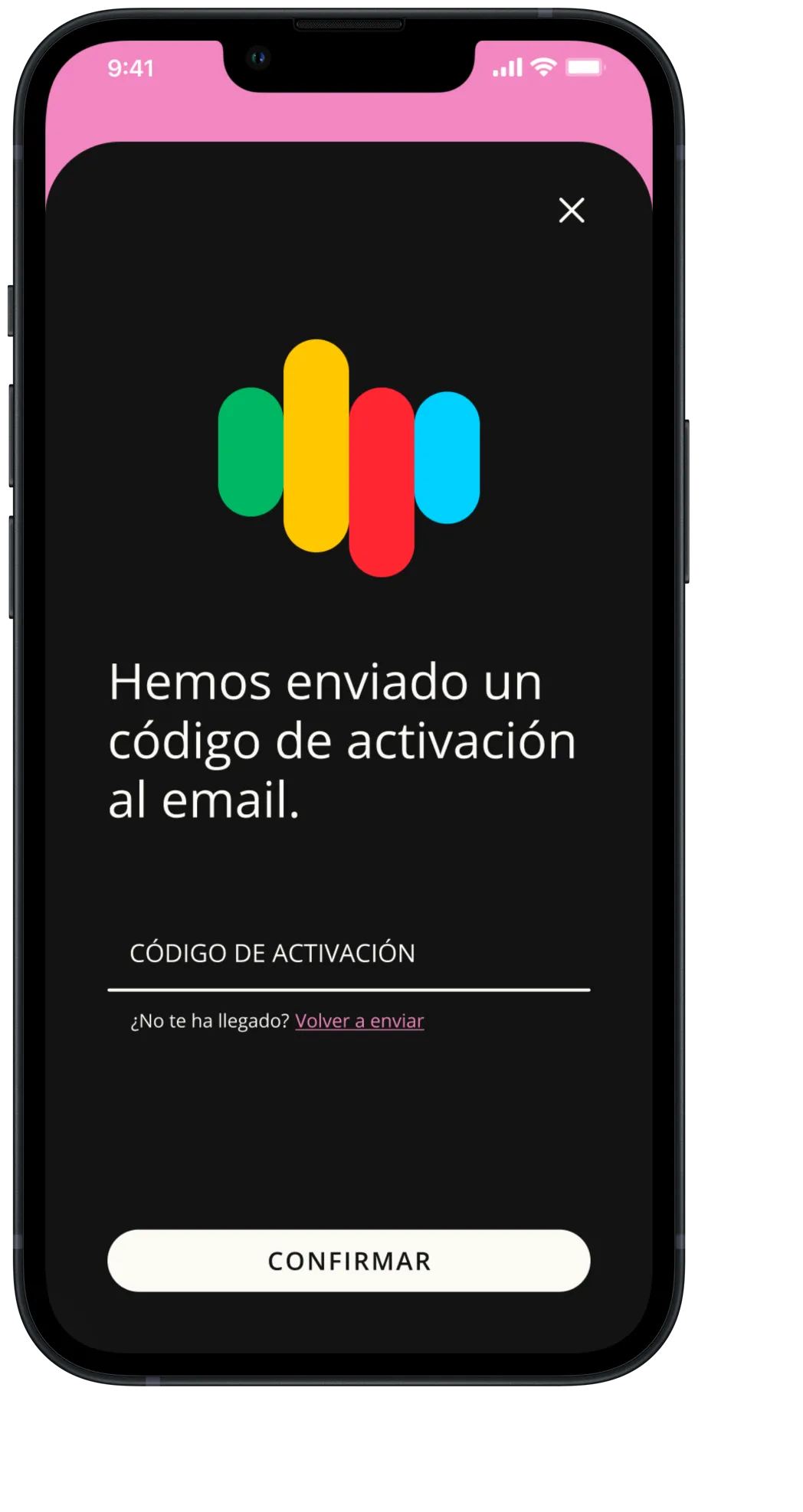 Onboarding screen 1